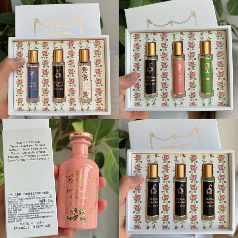 Gucci Alchemist Garden Haute Couture Perfume Fragrance Counter Edition Tiger's Eye Flower of Origin Gucci Alchemist Garden Haute Couture Perfume Fragrance Counter Edition Tiger's Eye Flower of Origin
