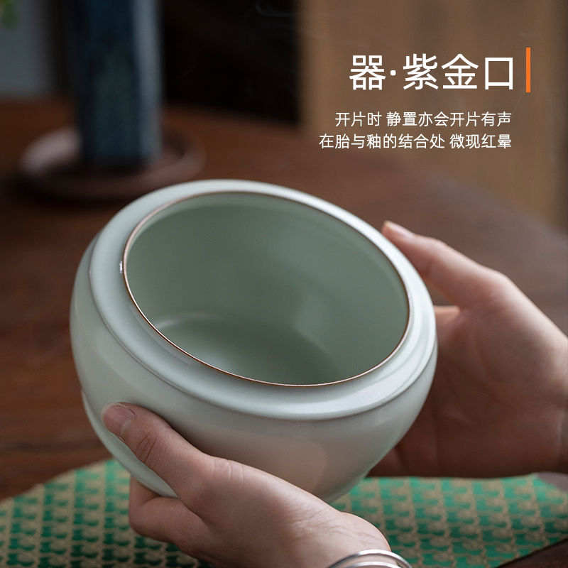 Jingdezhen XiCha your up full moon water wash water jar ceramic tea set with parts for wash bowl tea taking with zero tea wash to cylinder