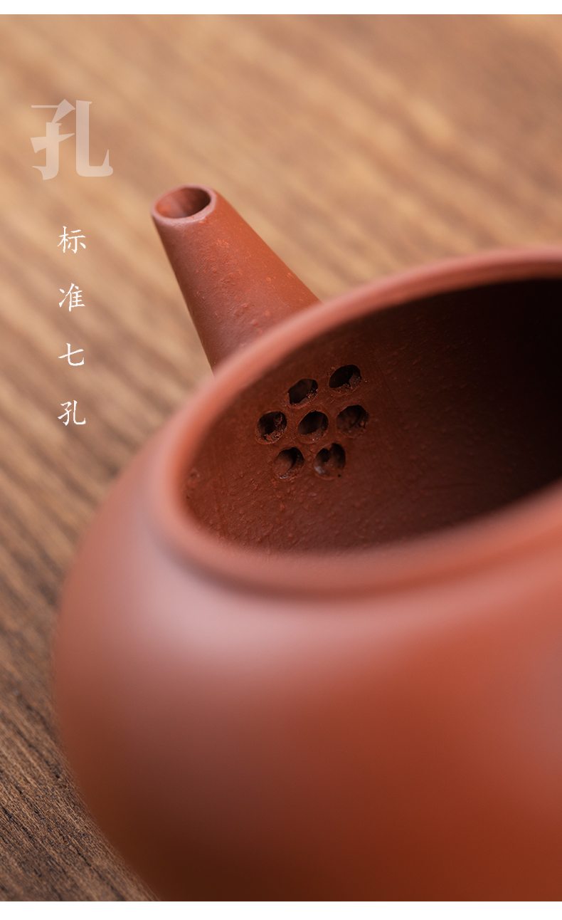 Necessary thin foetus level of purple sand pot of ore rock tea zhu, purple clay mud manual yixing it little teapot