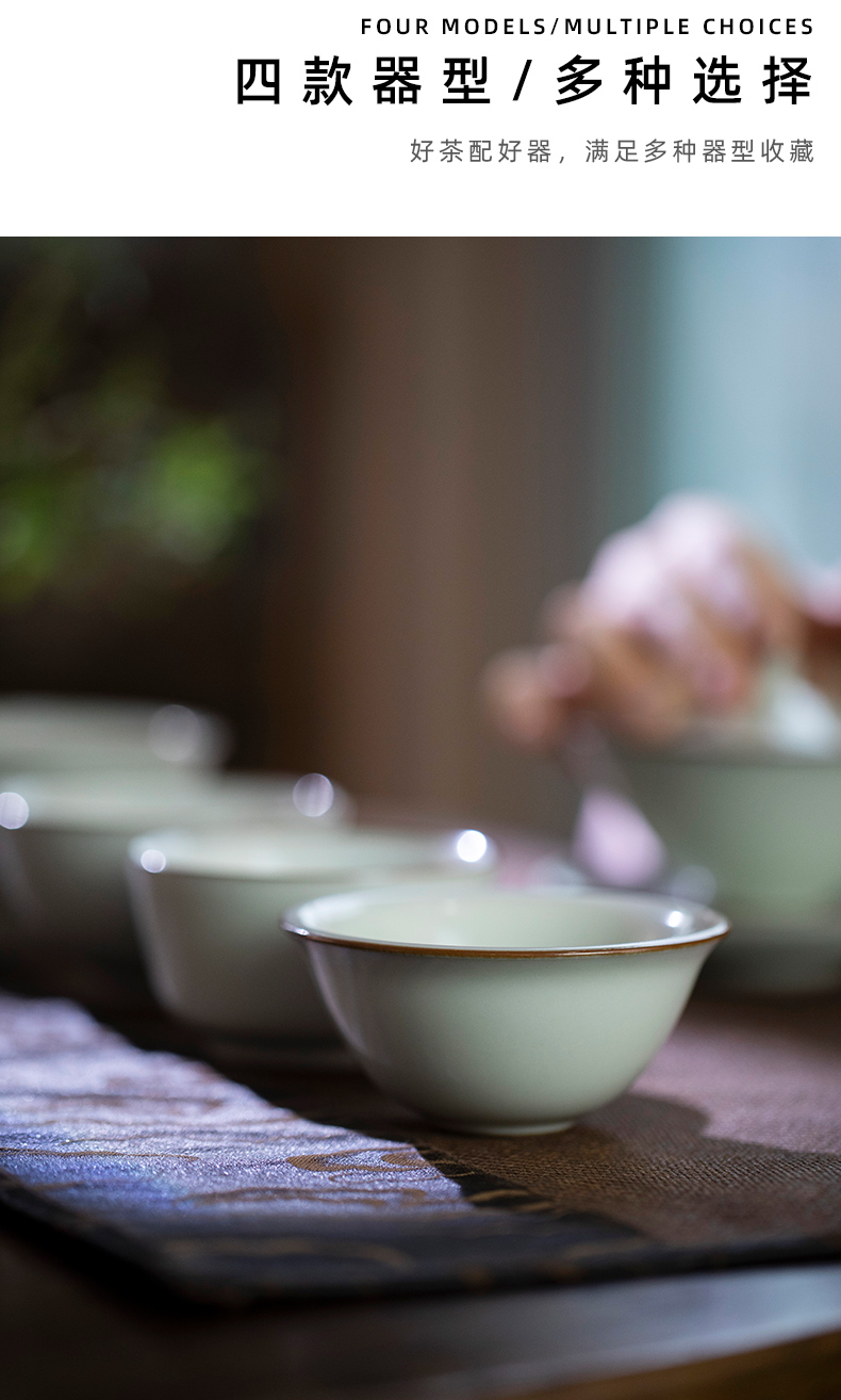 If deep treasure every open the slice your up master cup of jingdezhen kung fu tea tea cups single cup bowl