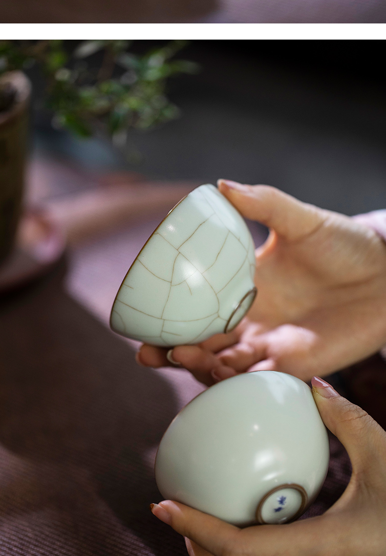 If deep treasure every open the slice your up master cup of jingdezhen kung fu tea tea cups single cup bowl