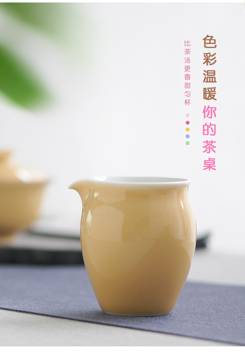 Mountain sound fair high temperature color glaze cup and a cup of tea ware jingdezhen ceramic kung fu tea tea accessories