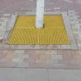 Утечка квадратной комнаты квадрат квадрат для утечки душевая комната утолщенная плата для вымывания решетки решетки решетки решетки