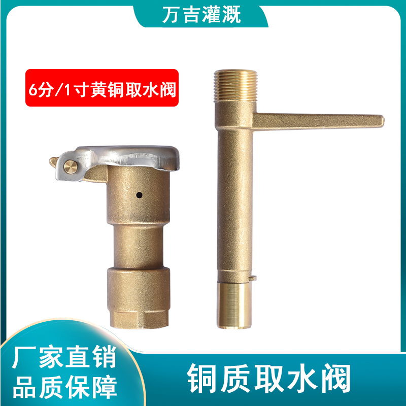 Lawn garden garden full copper water taker fast water valve green water pipe ground joint sprinkling plug dn20 25
