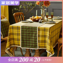 (25 fold of the Orphan) Pittsburg plaid table table flag table checkered bed flag is not returned