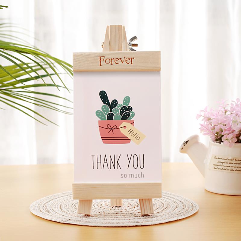 Creative Personality Small Easel Frame Swing Piece Swing Table Korean Version Cute 7 Inch Seven Inch Wedding Yarn Children Photo Frame-Taobao