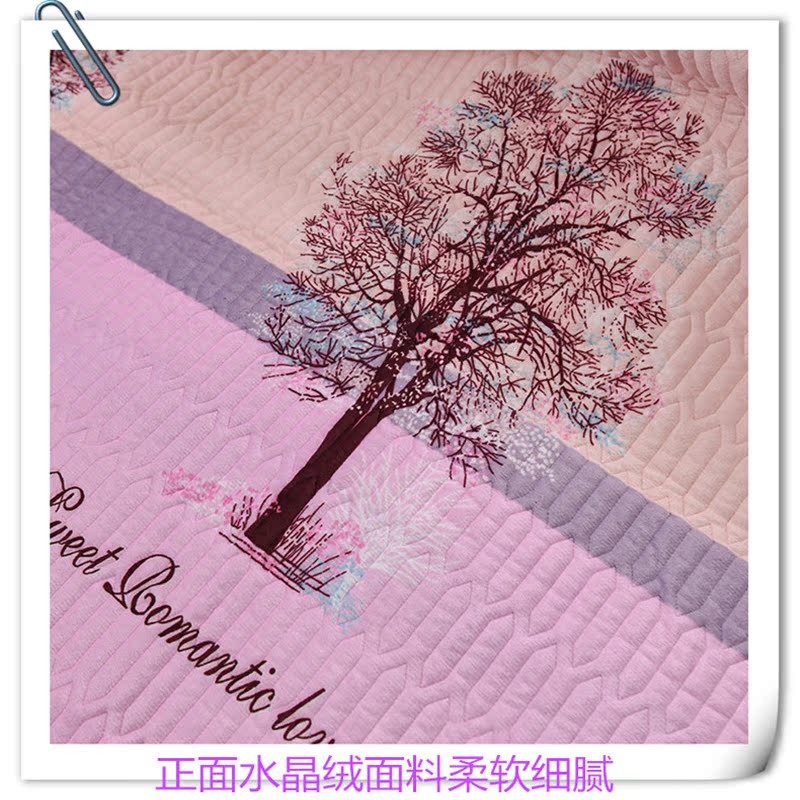 Lannafi AB phiên bản trải giường A nhung pha lê B cotton ba mảnh set 1,5m ấm áp mùa đông trải giường 0,9m bộ ga giường đẹp