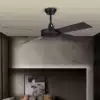 Fan Ceiling fan Household living room ceiling fan Industrial wind American ceiling fan Dining room electric fan Black retro ceiling fan without lamp