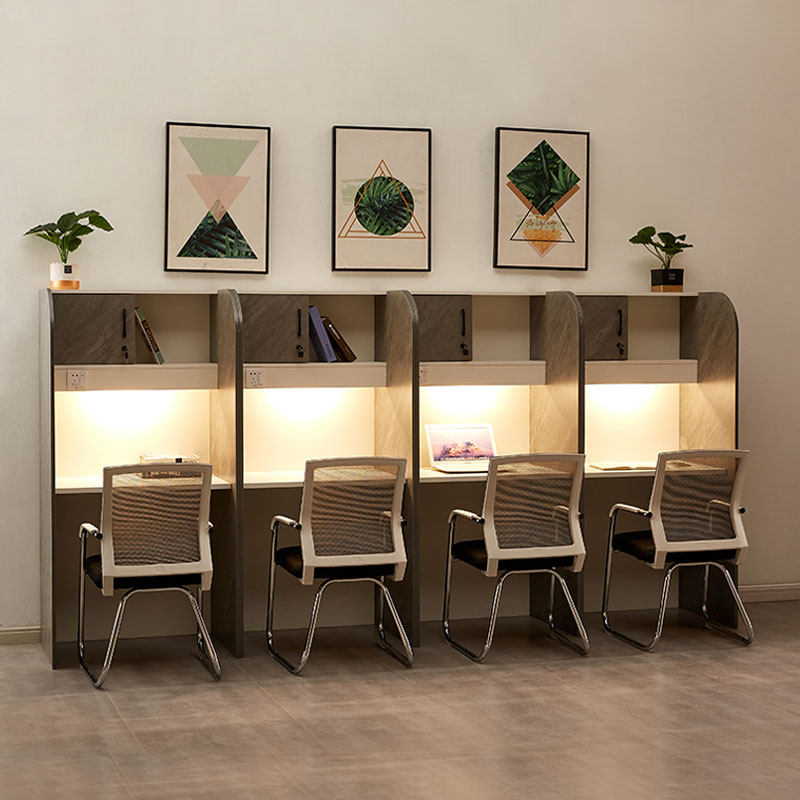 Shared paid studio study desk bookstore reading immersive partition table students training tutorial classes