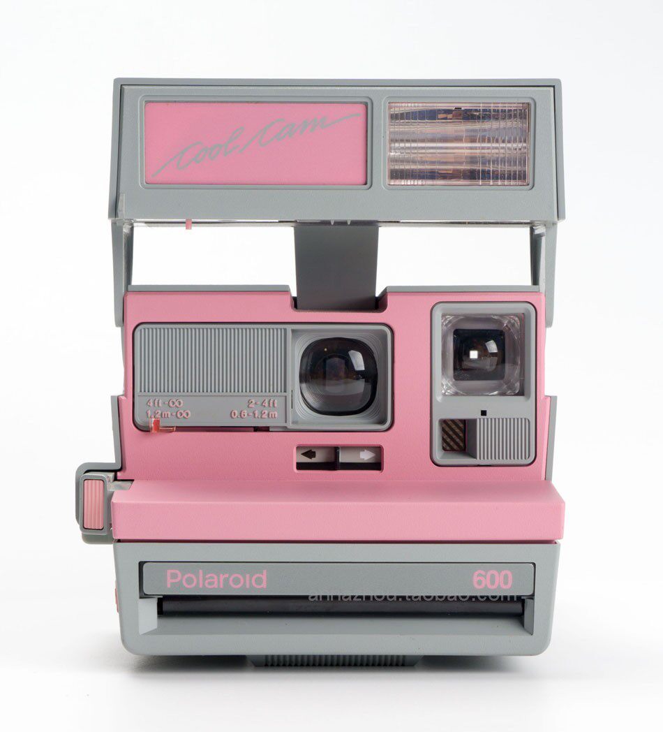 Polaroid 600 Series CoolCam 600 Series Rare Pink Gray Edition One Imaging Camera