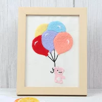 【Красочные воздушные шары】 Отдайте фоторамку для дерева.