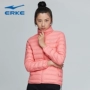 Áo thể thao Hongxing Erke 2018 mùa đông mới ấm áp áo gió xuống áo khoác nữ 12218452553 áo phao nam hàn quốc