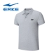 Áo phông ngắn tay Hongxing Erke nam mới ve áo thể thao POLO áo in chữ Quần áo thoáng khí