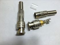 Surveillance video connector BNC welding-free gold-plated joint Q9 welding-free joint gold-plated American BNC welding-free