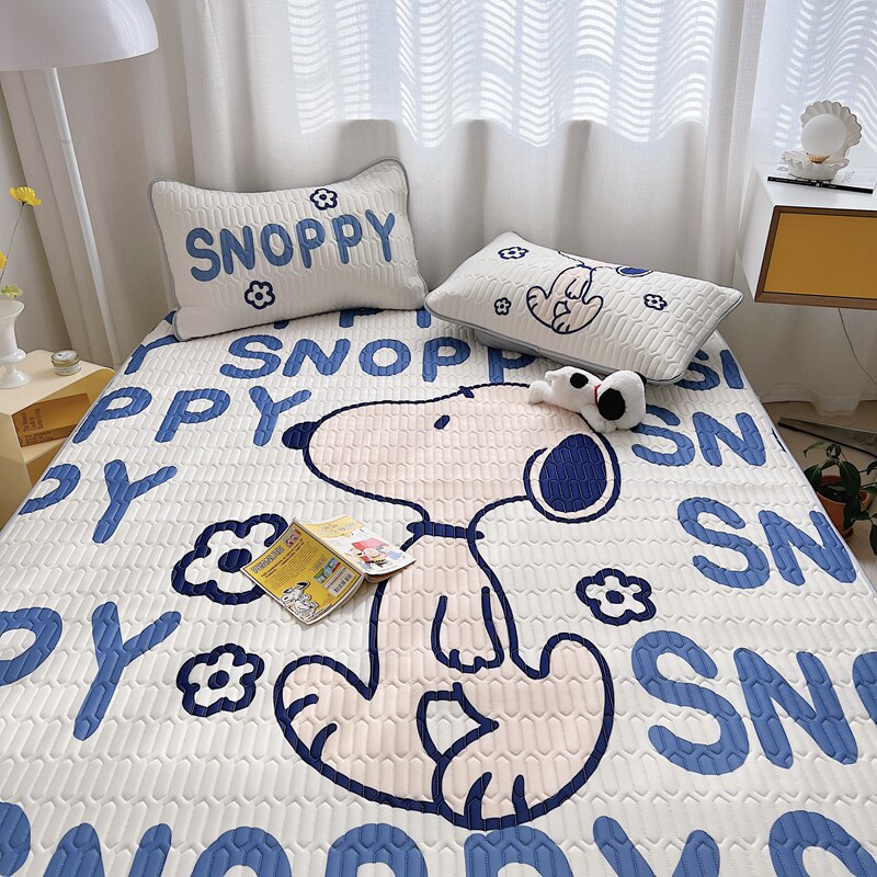 Thai Latex Cool Mat Summer Naked Sleep Washable Ice Silk Mat Three Sets Home Dorm Room Single Air Conditioning Soft Mat