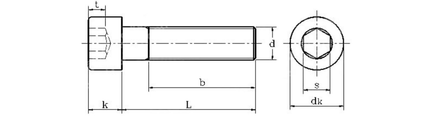 Vít lục giác bằng thép không gỉ 304 bằng thép không gỉ [M4 M5 M6] Chốt ốc vít hình trụ 3 ốc vít - Chốt