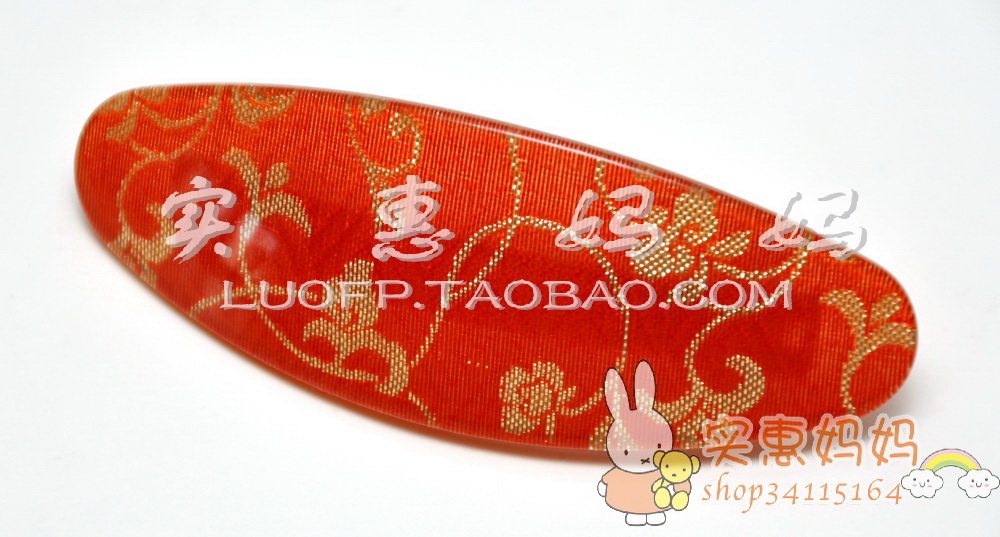 Shanghai Spot Japan Straight to Kyoto Golden Silk Wrinkled Hair Clip Hairpin Hairpin