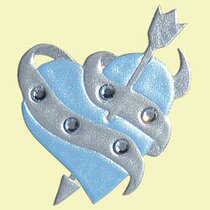 Shanghai spot Japan straight away with high time painted with a belllove blue phone sticker