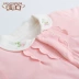 Quần áo trẻ em mùa thu và mùa đông Quần áo cotton Quần áo sơ sinh 0-3 tháng 6 Nữ mùa đông ra ngoài quần áo body chip cộc tay cho bé 0-12 tháng tuổi Áo liền quần