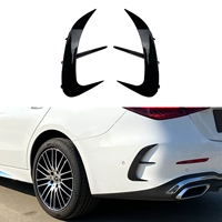 2022 До сегодняшнего дня C -Класс [Влажная замена замены AMG Задний ветровый нож POST -стиль] картинка углеродного волокна