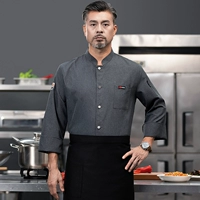 Серый топ с длинными рукавами (метка кожи Sc-Single Row)