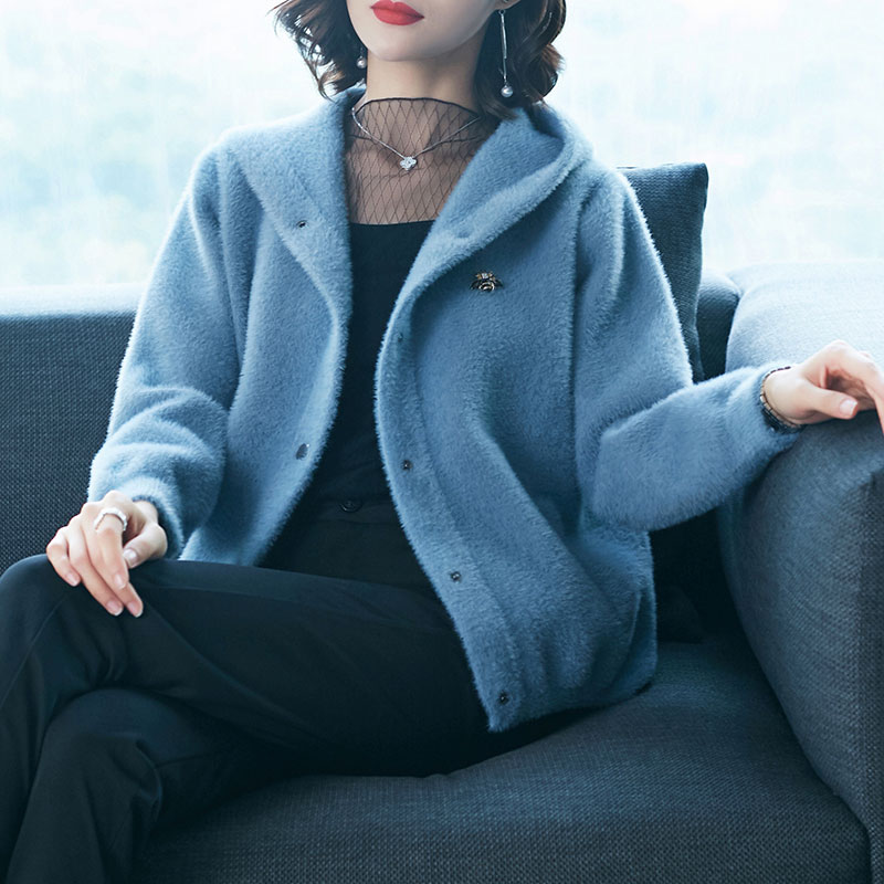 Cardigan en Nylon - Ref 3228990 Image 4