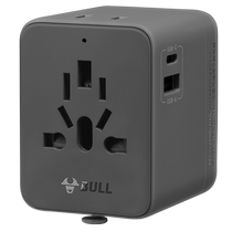 Bull socket global universal conversion plug European standard British standard American standard converter power travel outdoor converter