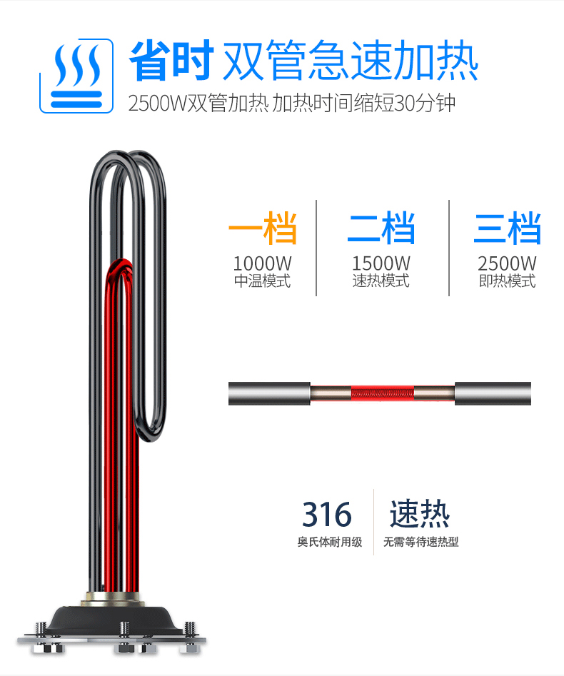 máy nóng lạnh ariston Nước nóng điện Gemake / Gemeiqi DW25-J50H / S loại lưu trữ nước nóng nhà nóng 50 lít tắm nhiệt độ không đổi bình nước nóng panasonic