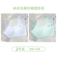 Молоко белое+вода зеленый