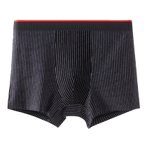 Mens underwear mens pure cotton antibacterial boxer briefs boys sports breathable summer thin boxer shorts new