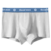 Mens underwear boys pure cotton antibacterial boxer briefs summer mens sports breathable youth boxer shorts