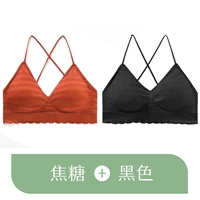 Красивый стиль спины [карамель+черная]