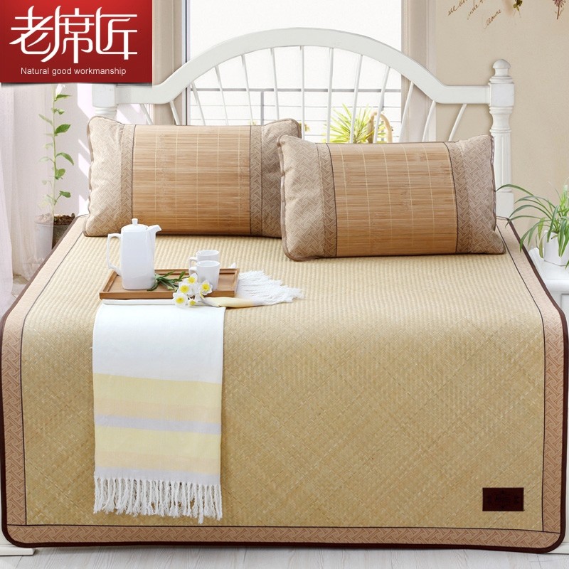 Old carpenter cool mat natural bamboo mat 1 8m bamboo mat hand woven 1 5 students thickened bamboo mat upscale home