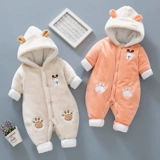 Детский демисезонный милый пуховик для новорожденных для выхода на улицу