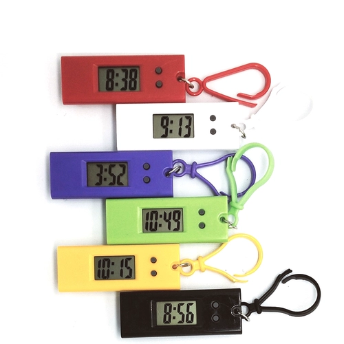 Цифровые часы, маленькие карманные часы, простой и элегантный дизайн