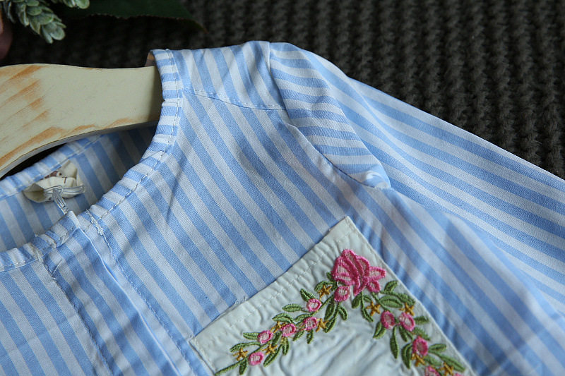 Chemise fille à manche longue - Ref 2086634 Image 11