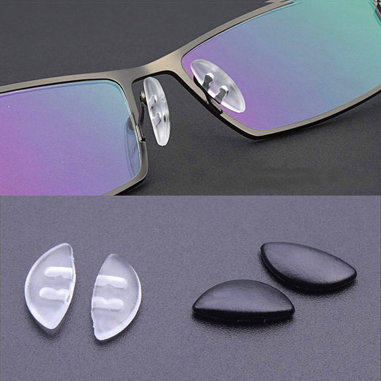 Glass accessories frame nose - bright silicone nose - plate dual - hole insertion dual - hole matching special nose