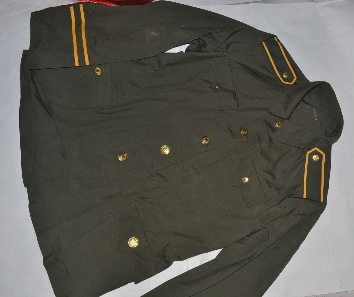 Type 83 is indeed a good top Type 83 gong an jacket Old goods production may also be a unit custom thin buckle