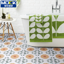 Sun flower small flower brick Nordic method Terrace Tile tile Tile Toilet Kitchen Balcony Patio balcony Wall Tiles