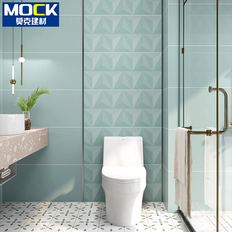 Nordic Macaron Makeup Room Wall Brick Kitchen Full Porcelain Pure Color Flexo Die Face Morandi Balcony Toilet Tiles