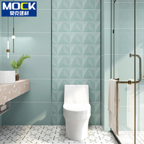 Nordic Macaron Toilet Wall Brick Kitchen Full Porcelain Pure Color Flexo Die Face Morandi Balcony Toilet Tiles