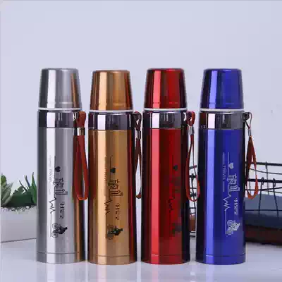 Gift Cup wholesale bullet thermos cup outdoor sports kettle stainless steel vacuum gift water Cup customization
