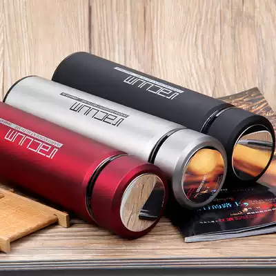 Advertising custom thermos cup men and women vacuum tea business office Cup 304 stainless steel adult household tea cup