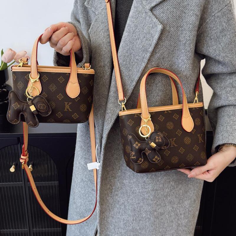 Canson Kock Mini Small Bag for Women 2026 New Style Hand-Held Vegetable Basket Bucket Bag Women's Shoulder Crossbody Bag