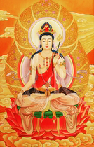Custom Bodhisattva portrait photo paper Plastic Tantric Buddha painting Buddha Bodhisattva double-sided printing Marriage