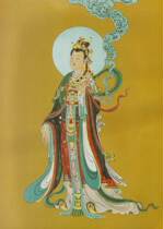 Customized Gongde Sky Portrait Twenty-Four Heaven Picture Photo Paper Plastic Enclosure Auspicious Heavenly Girl Buddhism