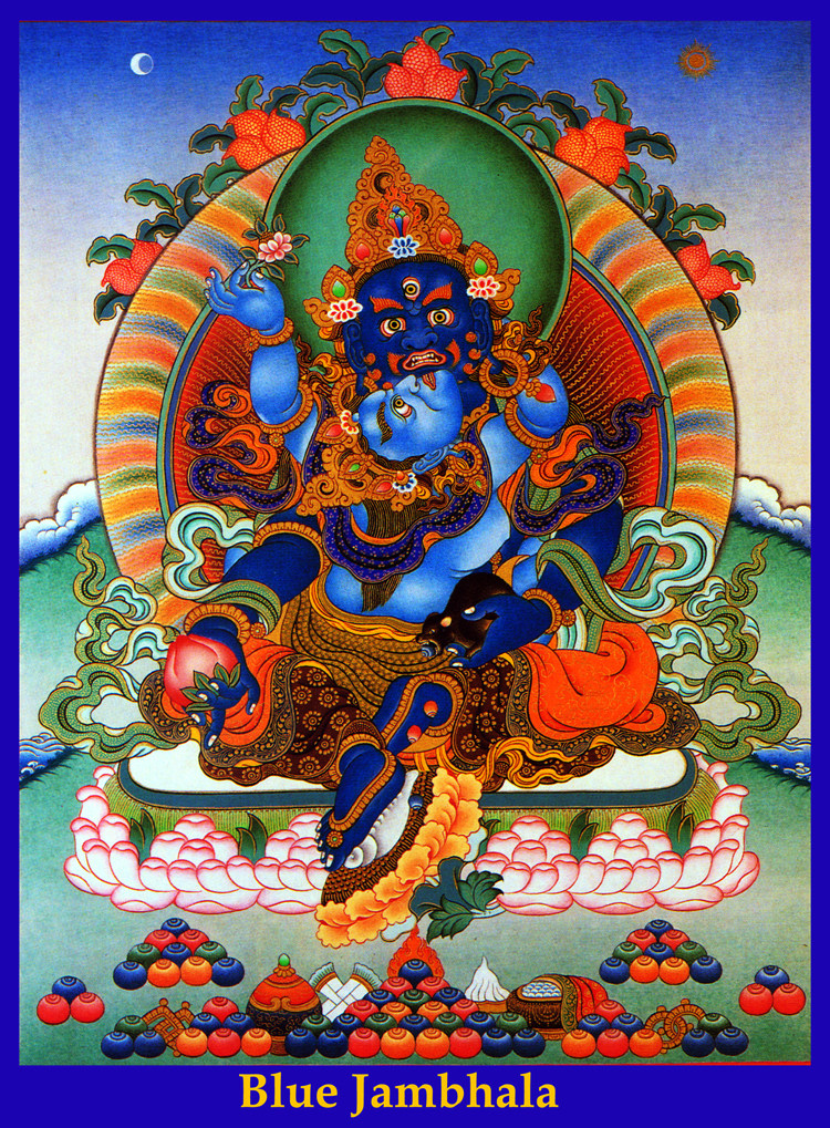 Customized black money s portrait Buddha statue painting photo paper printing double-sided plastic seal Tantric Thangka scroll hanging painting