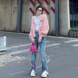 Демисезонный свитер, кардиган, изысканный стиль, коллекция 2022, подходит для подростков