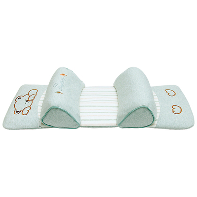 防偏头婴儿枕头新生儿纠正矫正头型神器偏头宝宝夏季透气定型枕