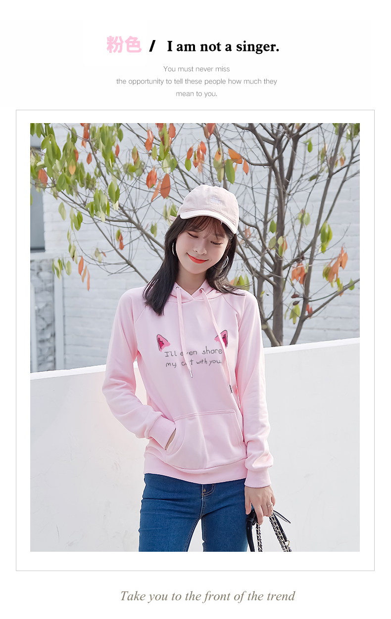 Sweatshirt femme en Coton - Ref 3217553 Image 17